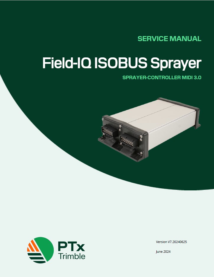 Muller Midi 3.0 Spray Controller V7.11 Service Manual